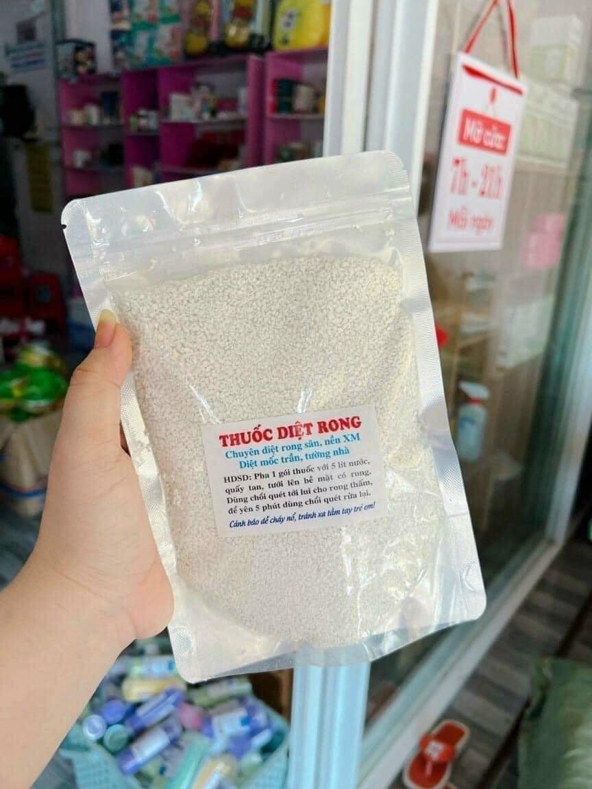 [HÀNG CHẤT LƯỢNG] Bột Tẩy Rong Rêu Gói 500gram