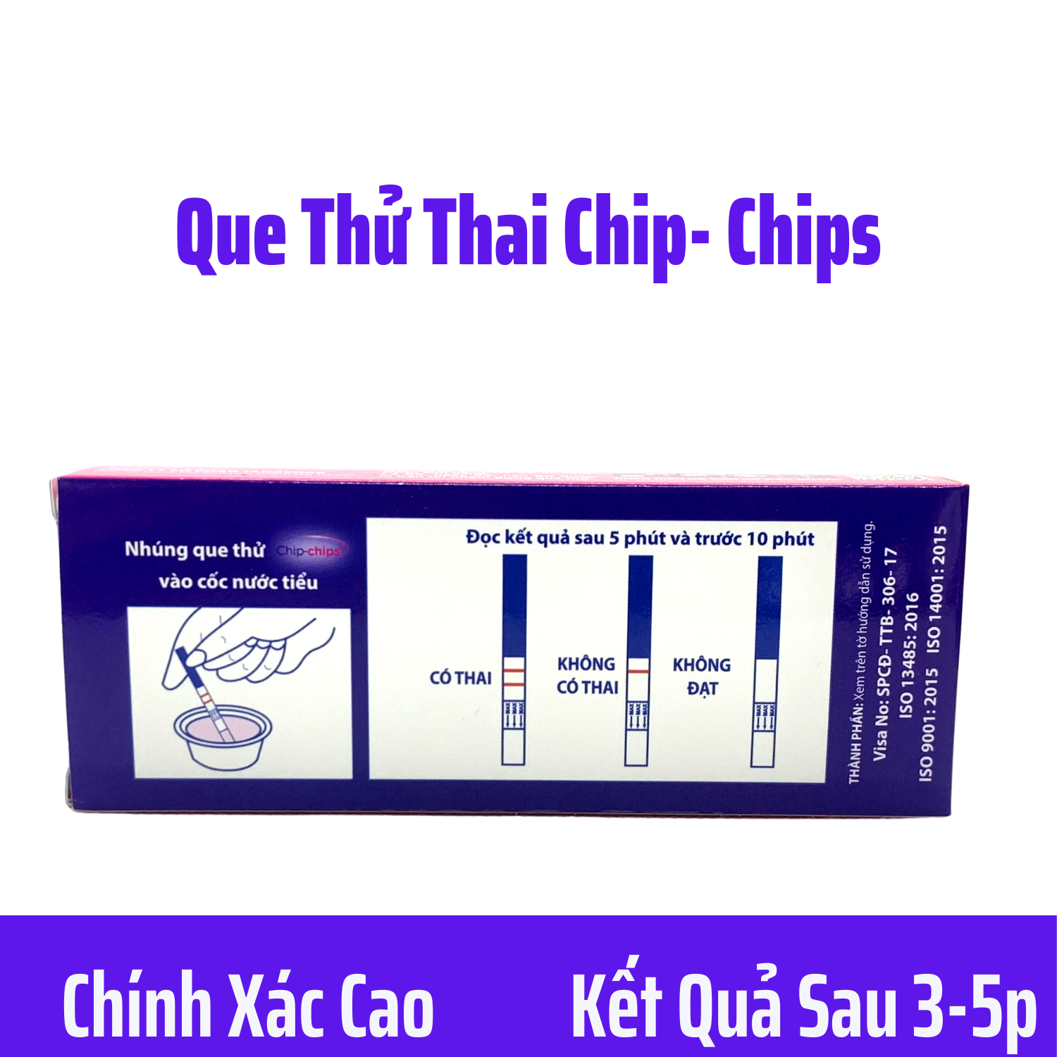 Que Thử Thai Chính Xác Cao Chip-Chips
