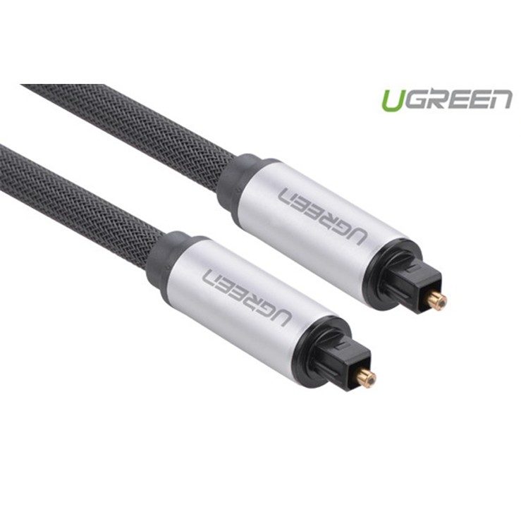 Cáp audio quang Toslink Optical bọc lưới cao cấp 1.5m Ugreen 10542
