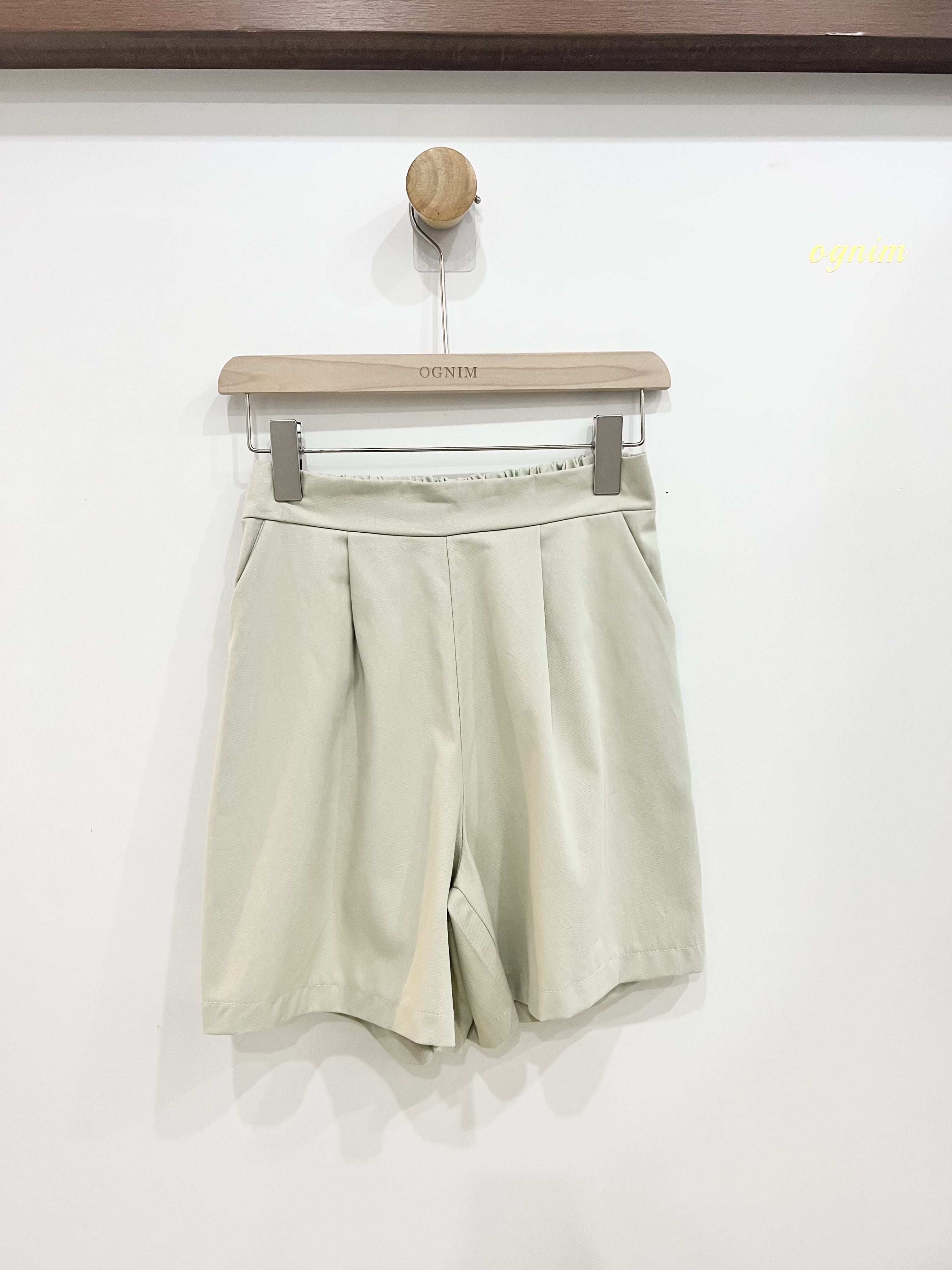 [ogniM Seoul] Korean-style slim fit cotton shorts (Made in Korea)