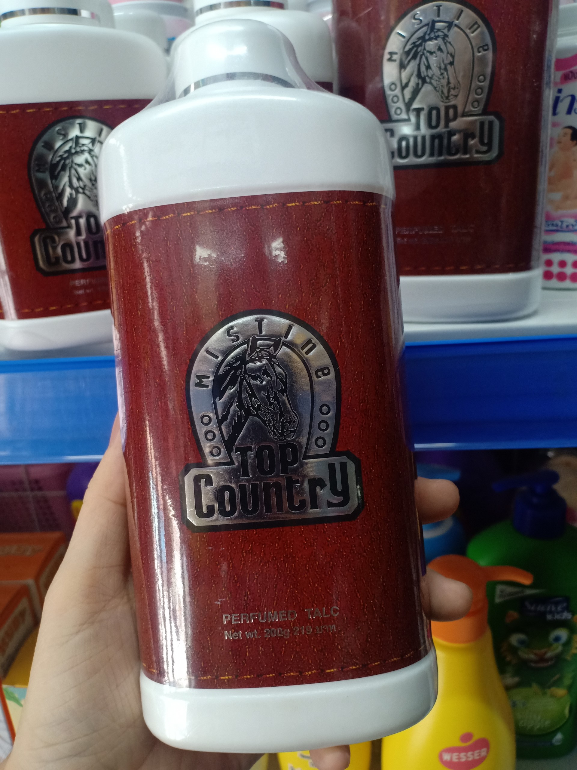 Phấn rôm con ngựa Top Country 200g