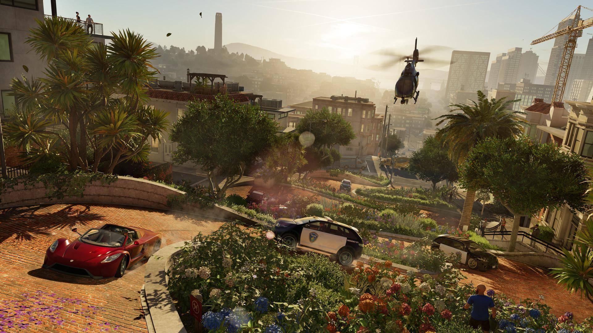 Đĩa trò chơi điện tử PS4 Watch Dogs 2