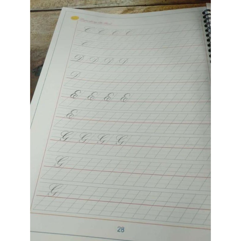 Vở Luyện Viết Calligraphy Hà Thanh