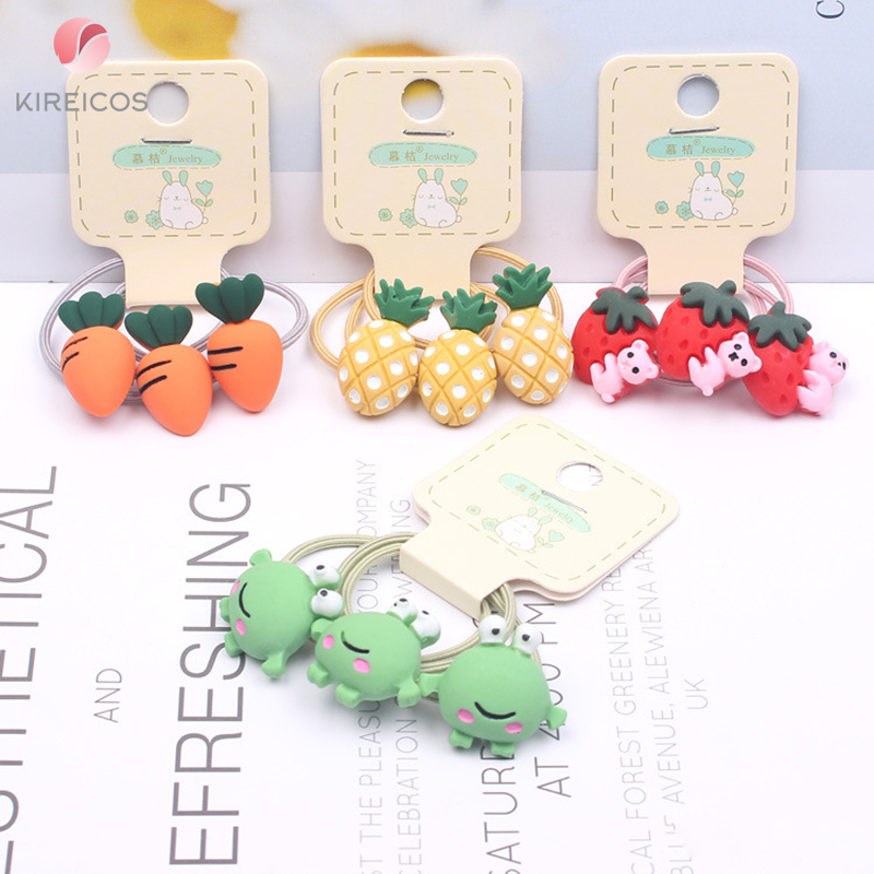 [HCM]Set 3 Dây Cột Tóc Thú nhiều Mẫu Cho Bé  B192
