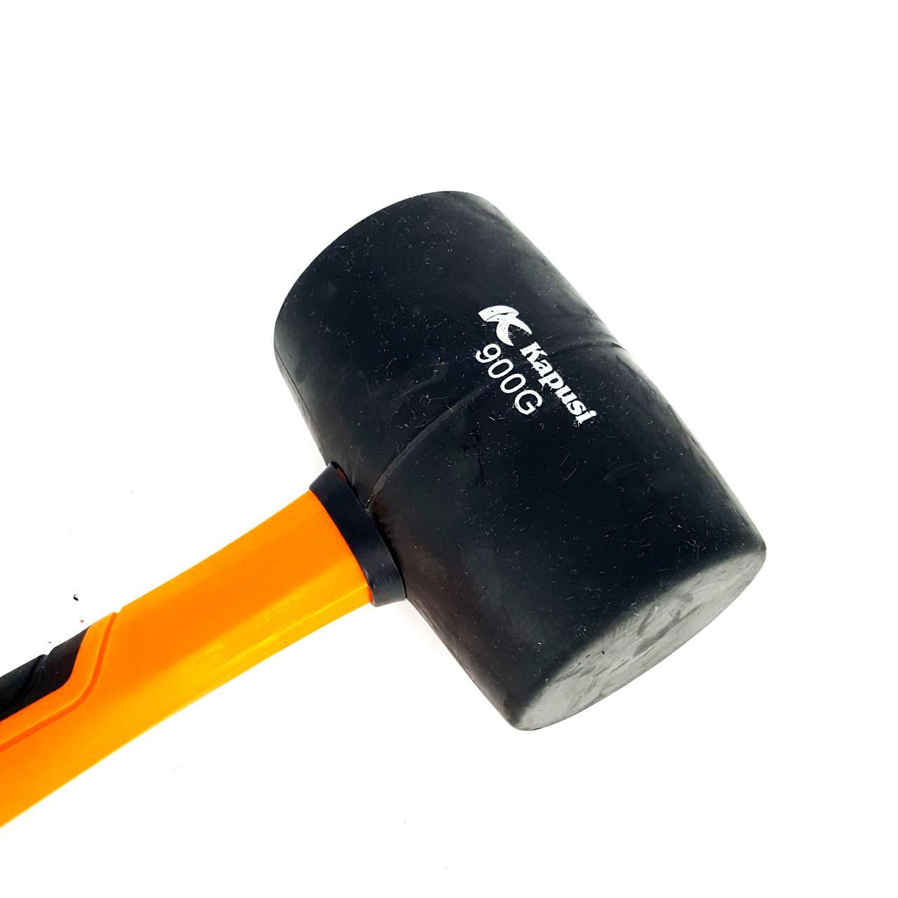 DỤNG CỤ CẦM TAY BÚA CAO SU 2 ĐẦU , TAY CẦM NHỰA ĐÚC KHỐI KAPUSI 900G