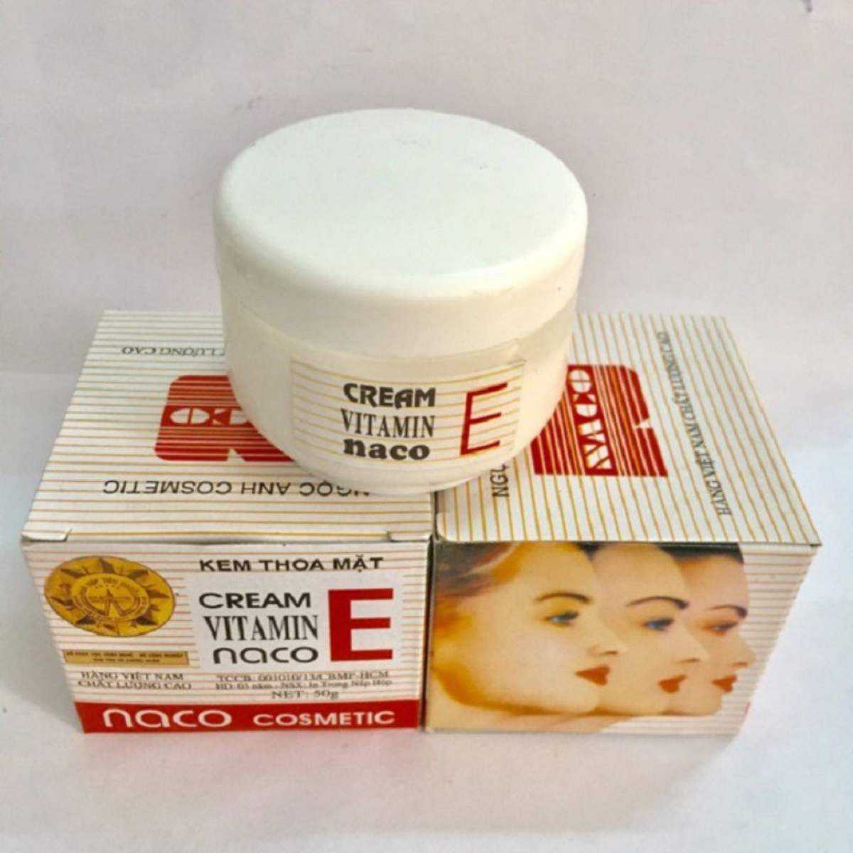 Sỉ 12 hộp kem VITAMIN E NACO  giá của 12 hộp kem  ngừa nám tàn nhang mụn vết thâm trên da