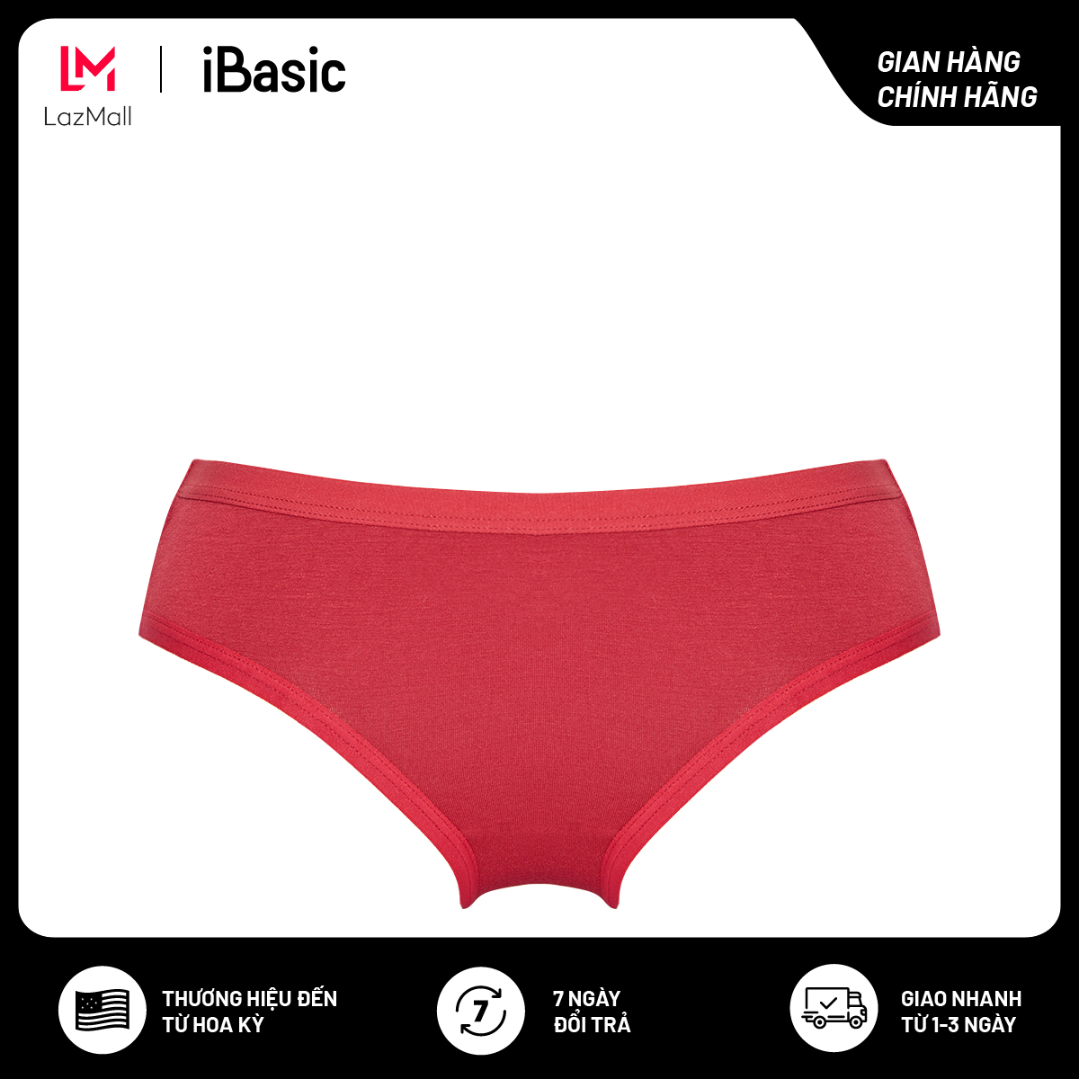 Combo 3 Quần lót nữ iBasic bamboo bikini iBasic PANW002