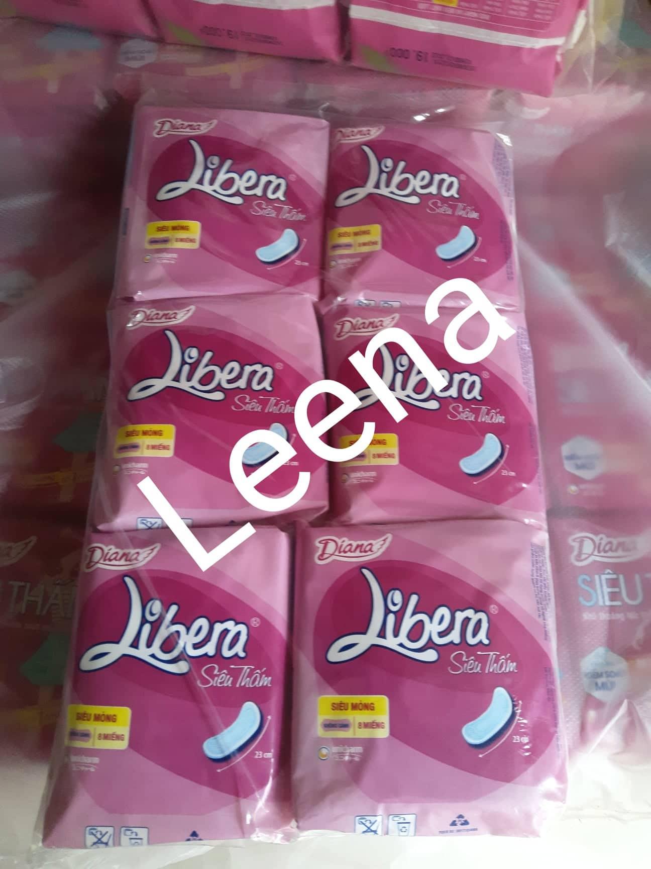 Combo 6 gói bvs Libera mỏng không cánh