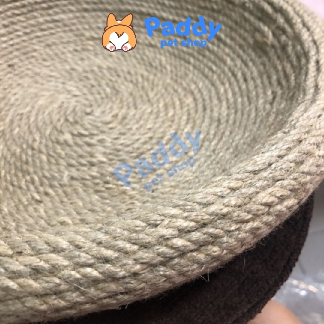 Ổ Nằm Cho Mèo Dây Thừng Cào Móng CattyMan (Dưới 6kg)