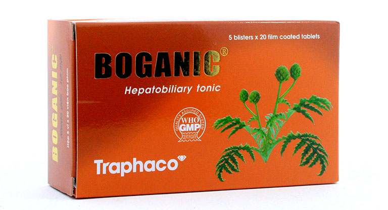 Boganic bao đường(100v)
