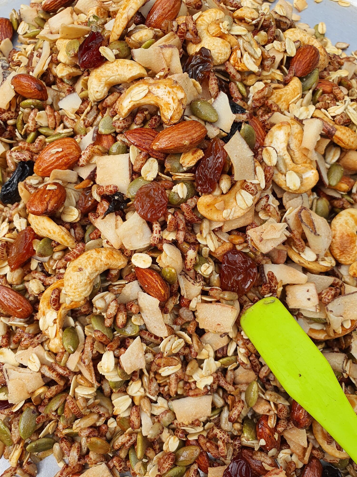 Ngũ cốc Granola full hạt (8 loại hạt) 80% hạt  500gr