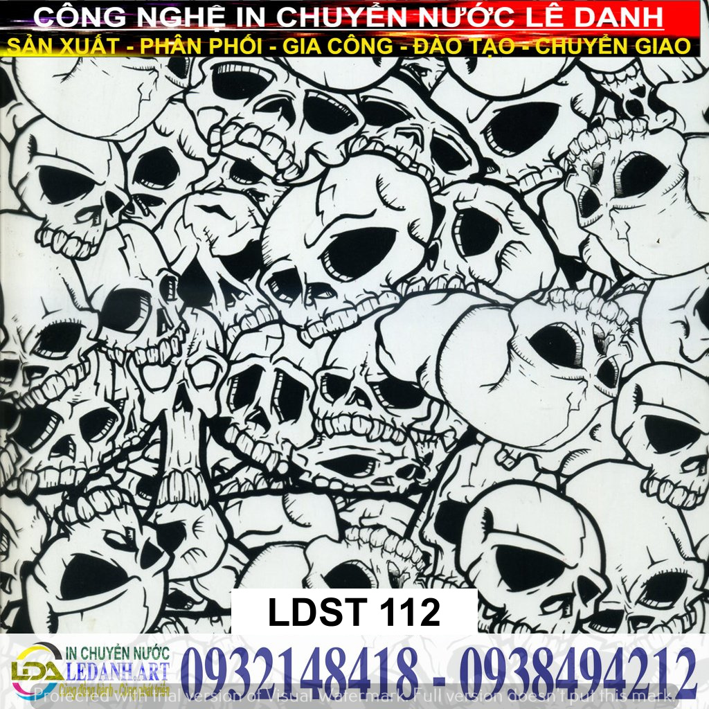 [0.5x6m] Sơn nhúng sticker - sơn in chuyển nước