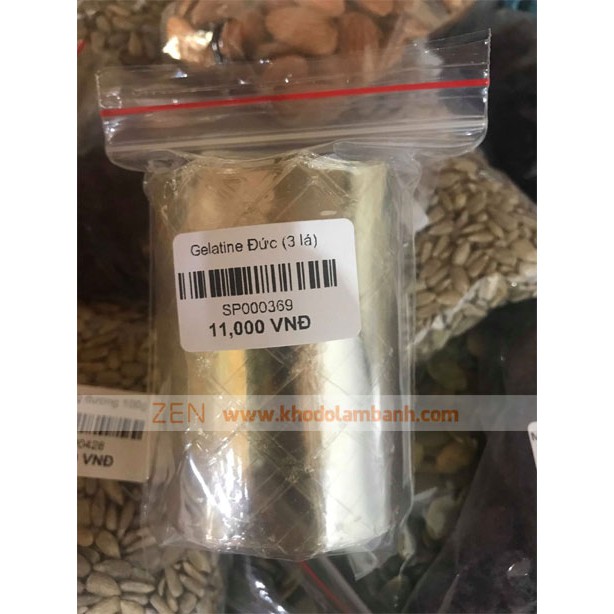Gelatine Đức dạng lá