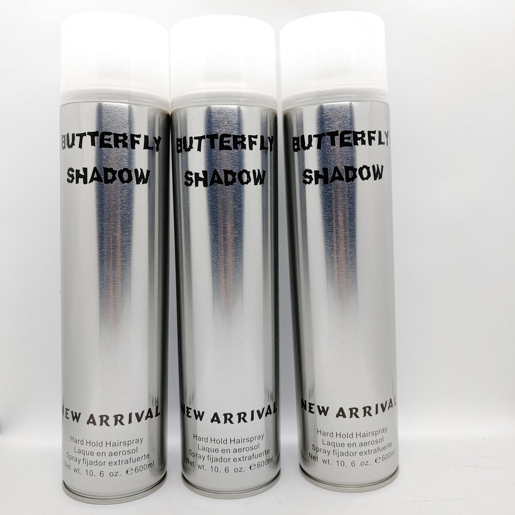 [RẺ VÔ ĐỊCH] [HÀNG SIÊU CHẤT LƯỢNG]Gôm Bạc Buterfly Shadow tạo kiểu tóc 600ml (Hàng loại 1)