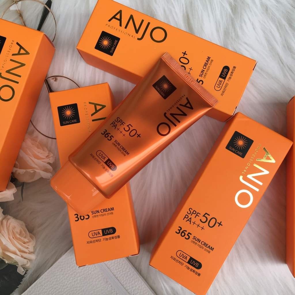 Kem Chống Nắng Anjo Professional 365 Sun Cream SPF50+ PA+++ 70g