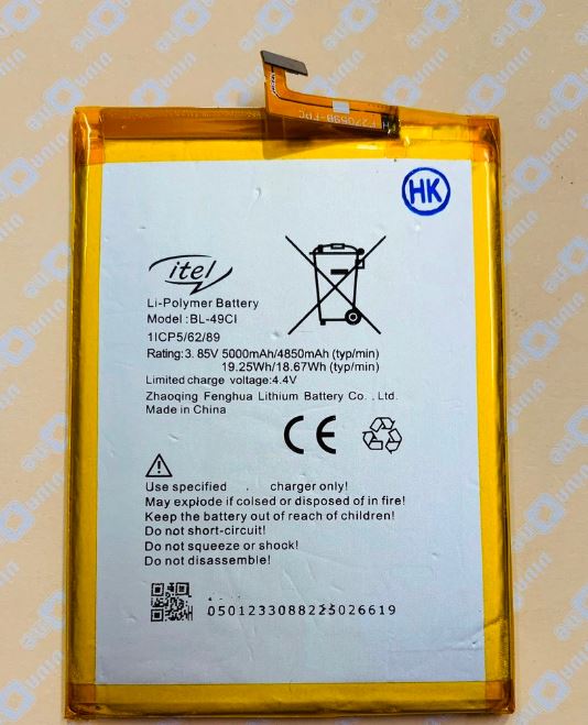 Pin thay thế điện thoại itel p12 bl-49ci