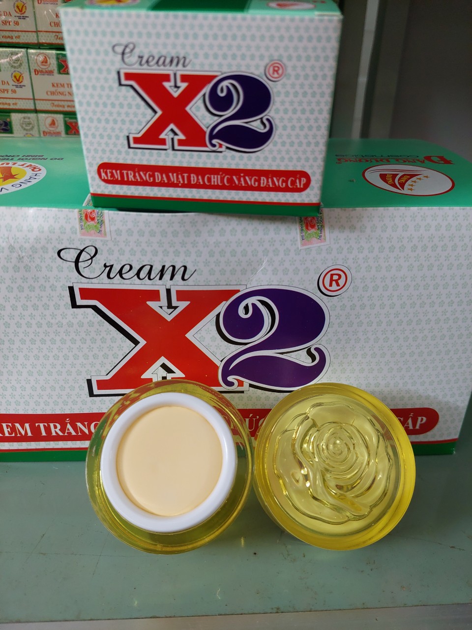 Kem trắng da mặt đa chức năng đẳng cấp 20g X2