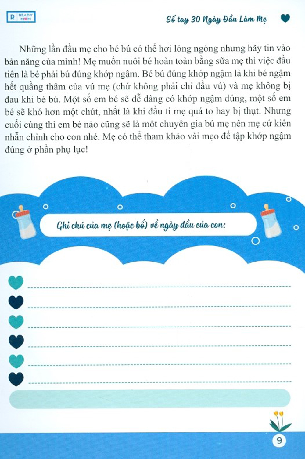 Sổ Tay 30 Ngày Đầu Làm Mẹ