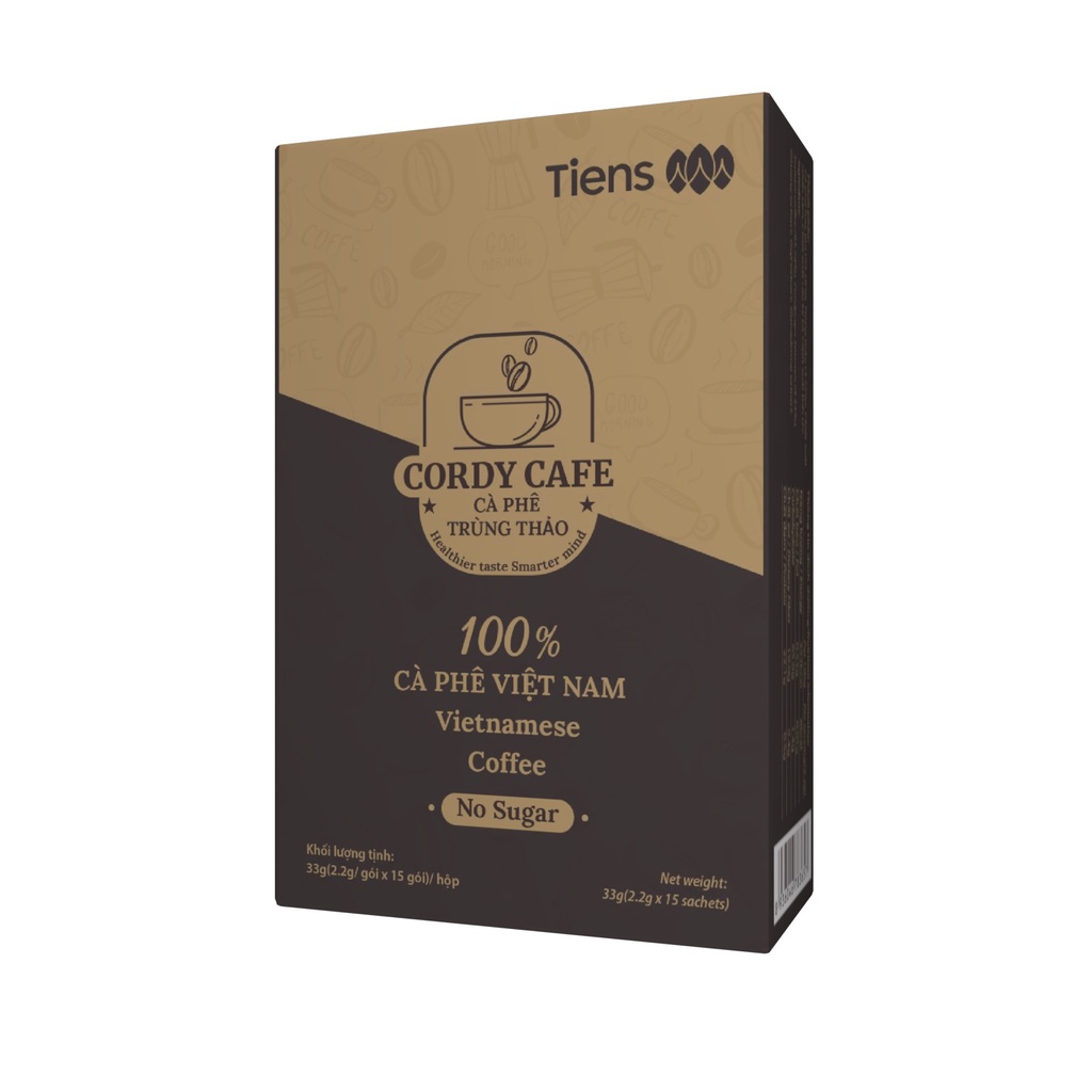 Cà phê Trùng thảo giúp sảng khoải tinh thần