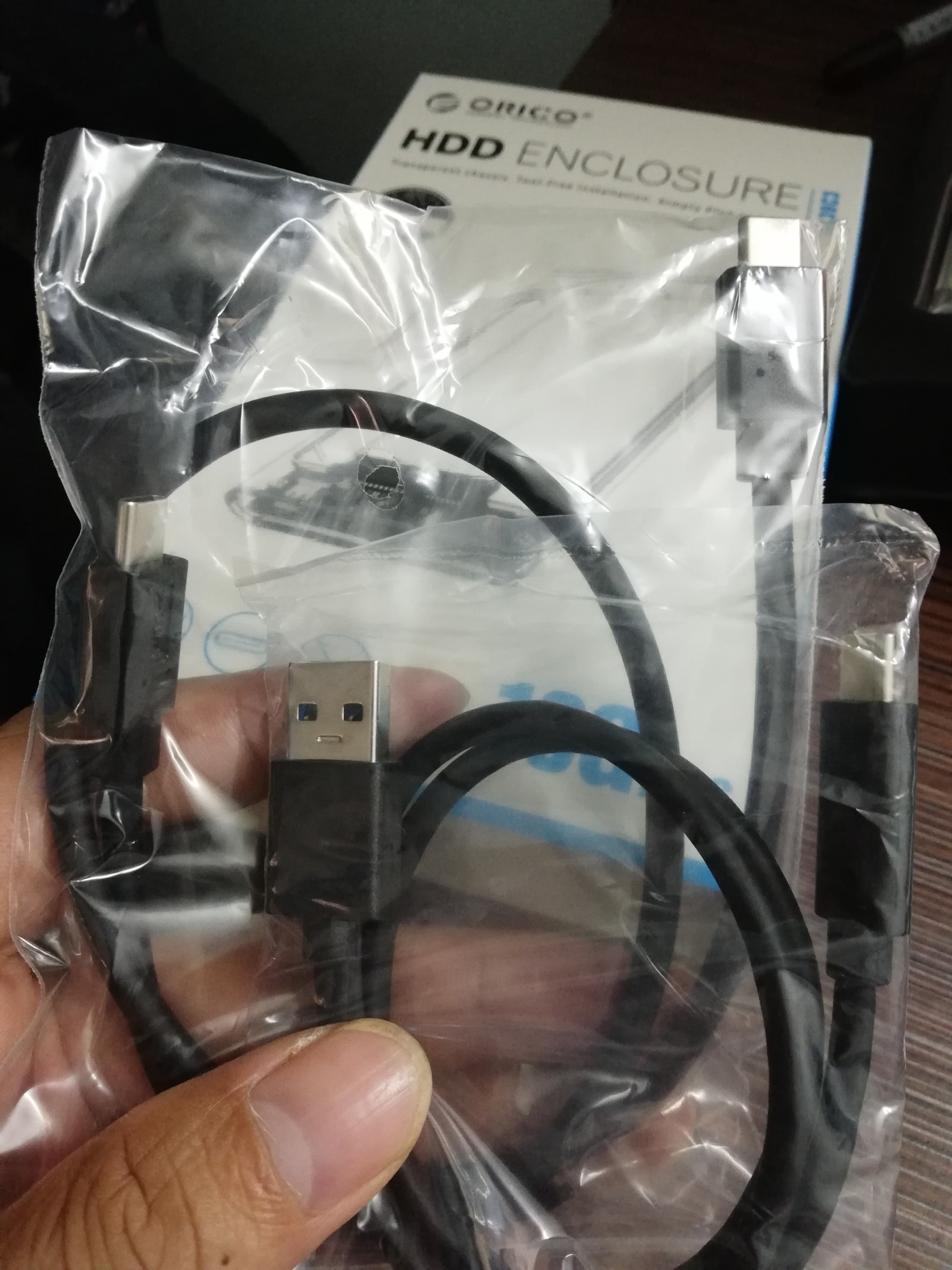 [HCM]Hộp gắn ổ cứng Orico chuẩn Type C Usb 3.1 Gen2 2.5