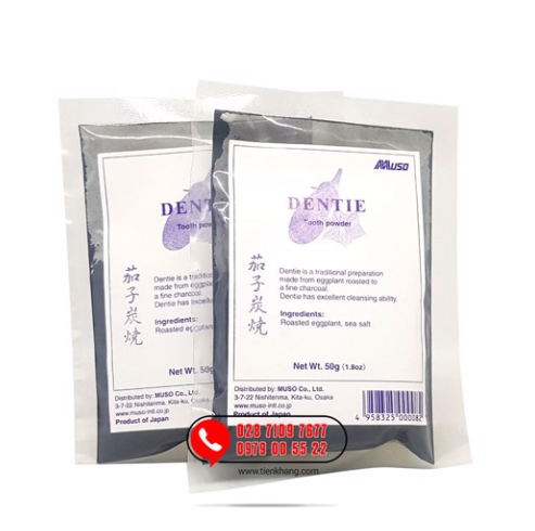 Bột Chà Răng Dentie - Bịch (50gram)