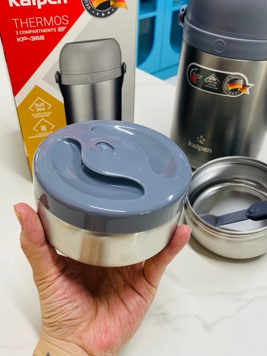 Hộp cơm giữ nhiệt Kalpen 3 ngăn cao cấp
