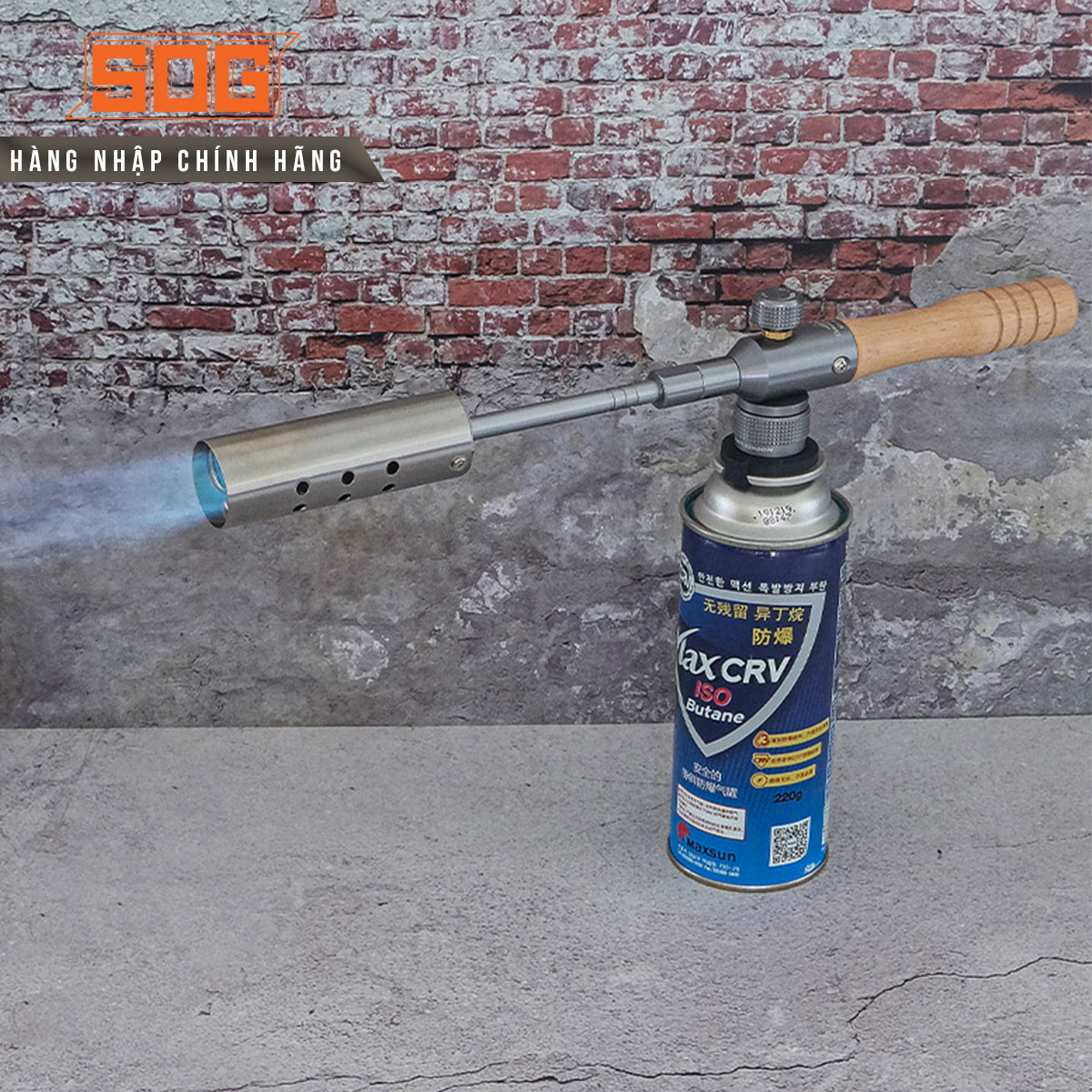Đèn khò nhóm lửa campingmoon MT-3955 (gas mini - gas butan)