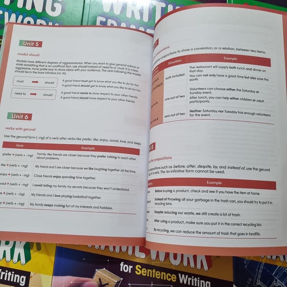 Bộ Writing framework 18c nhập màu