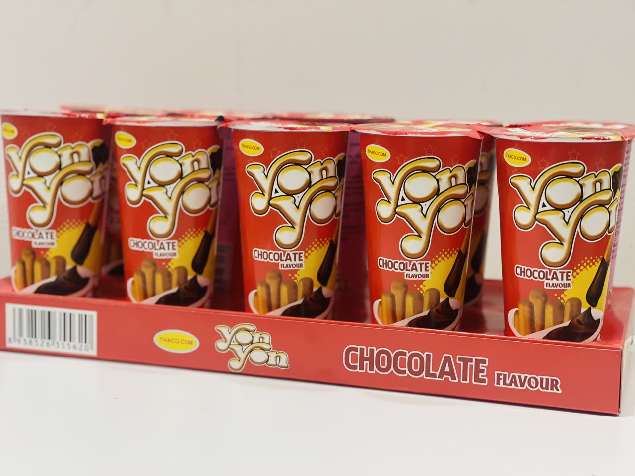 1 Hộp Bánh Que Chấm Socola Yon Yon / Bánh que chấm kem Yon Yon