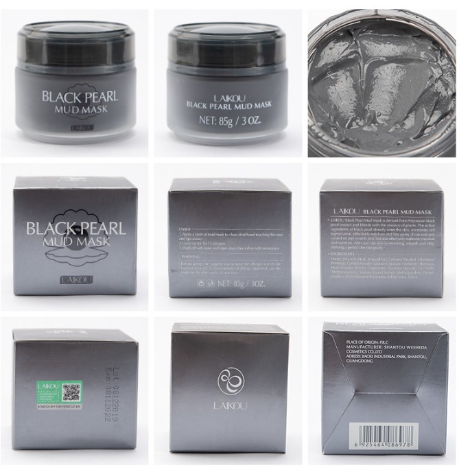 🍃 Mặt nạ bùn ngọc trai đen BLACK PEARL MUD MASK 🍃