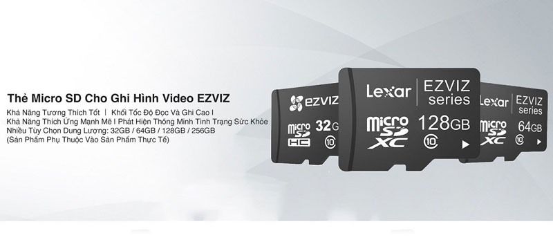 Thẻ Nhớ Giám Sát MicroSD EZVIZ 64Gb