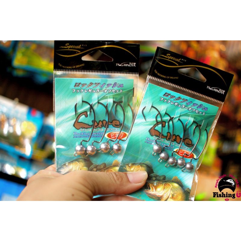 lưỡi gắn mồi mềm G-Hook Tsurinoya