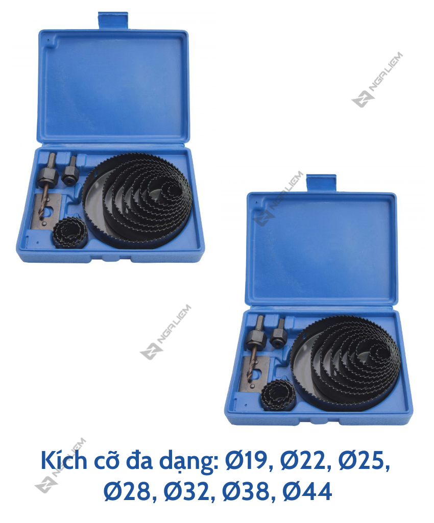 Bộ khoét thạch cao và gỗ mềm 16 cái (LS+)