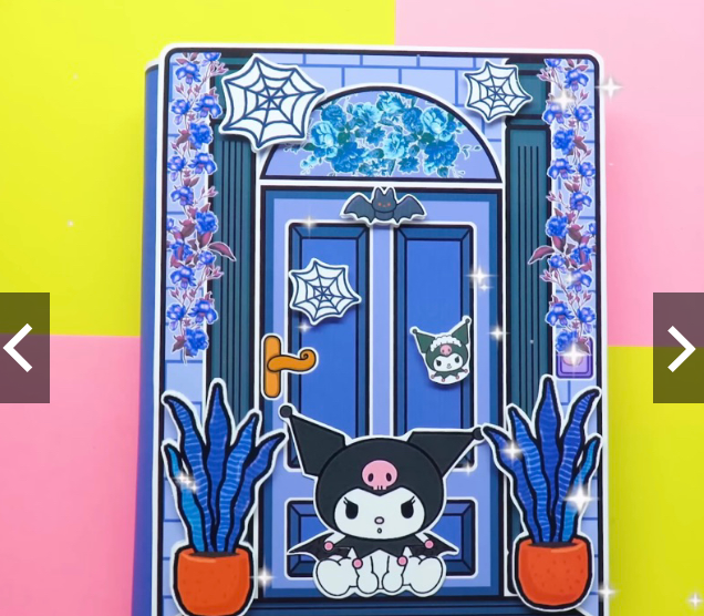 Ngôi nhà búp bê giấy Kuromi House