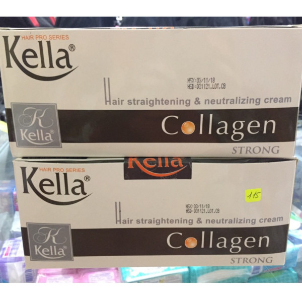 Kem duỗi tóc kella