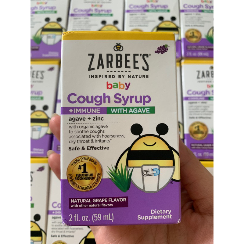 Siro Zarbee’s Baby Cough Immune with Agave 59ml