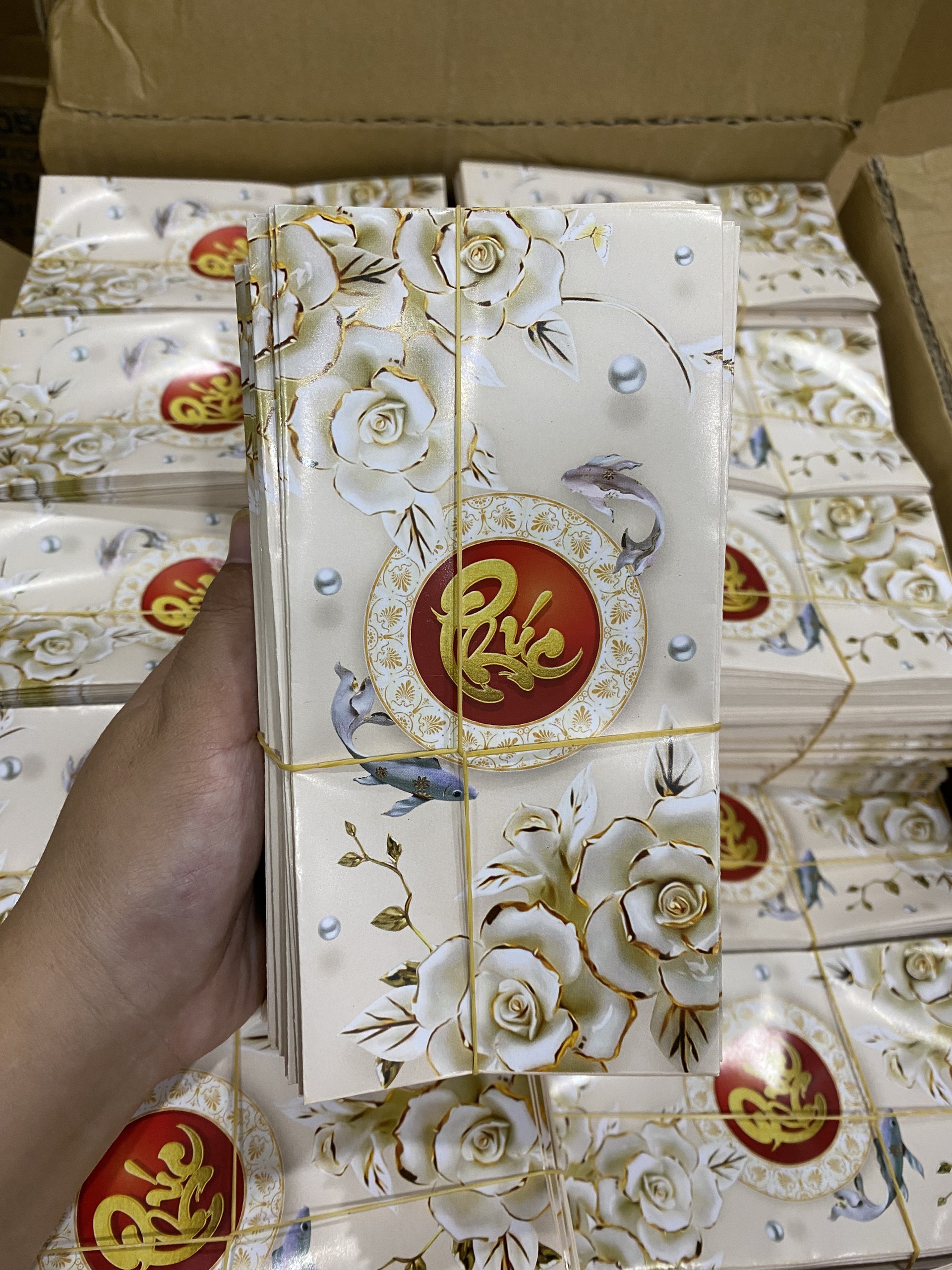 [MEMINSTORE] 10 CÁI - BAO LÌ XÌ TẾT 2023, PHÚC - LỘC - THỌ