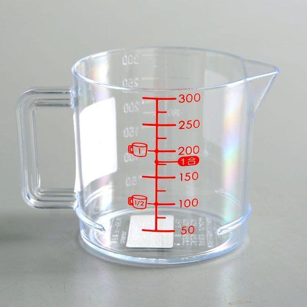 Cốc đong chia vạch đa năng 300ml INOMATA Nhật Bản dùng để đo. đong định lượng thực phẩm dạng lỏng