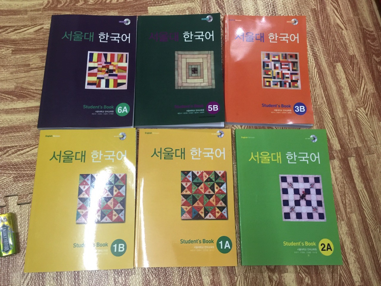 Bộ Seoul từ 1A đến 6B (24 Quyển) full màu (Sb và wb)