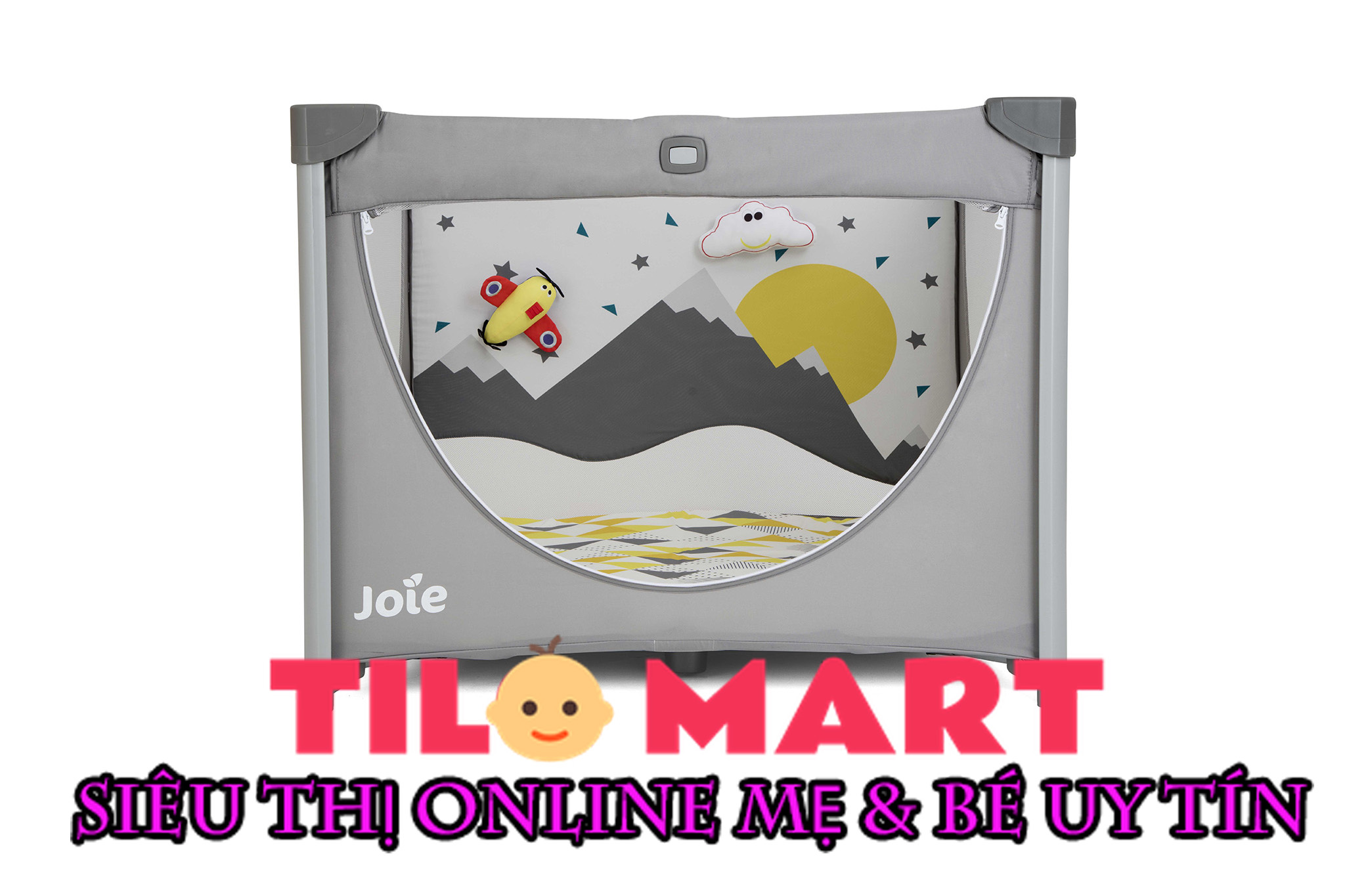 [HCM]Giường cũi trẻ em Joie Cheer Little Explorer cao cấp
