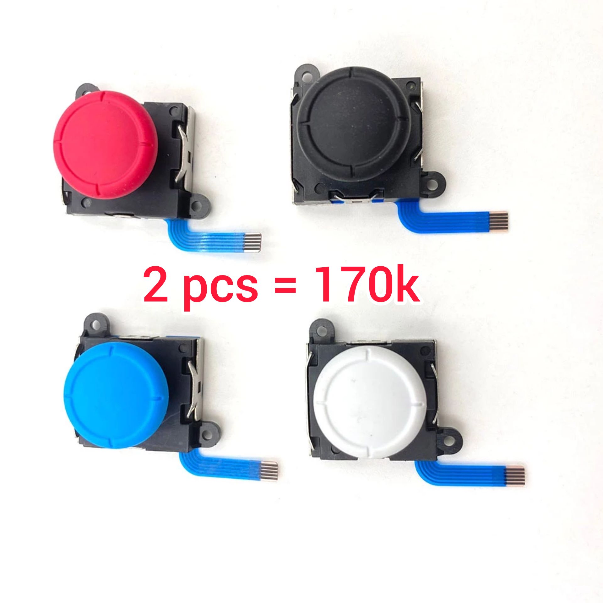 củ analog joycon Nintendo Switch set 2 cái analog tay cầm Joycon switch stick repcalement