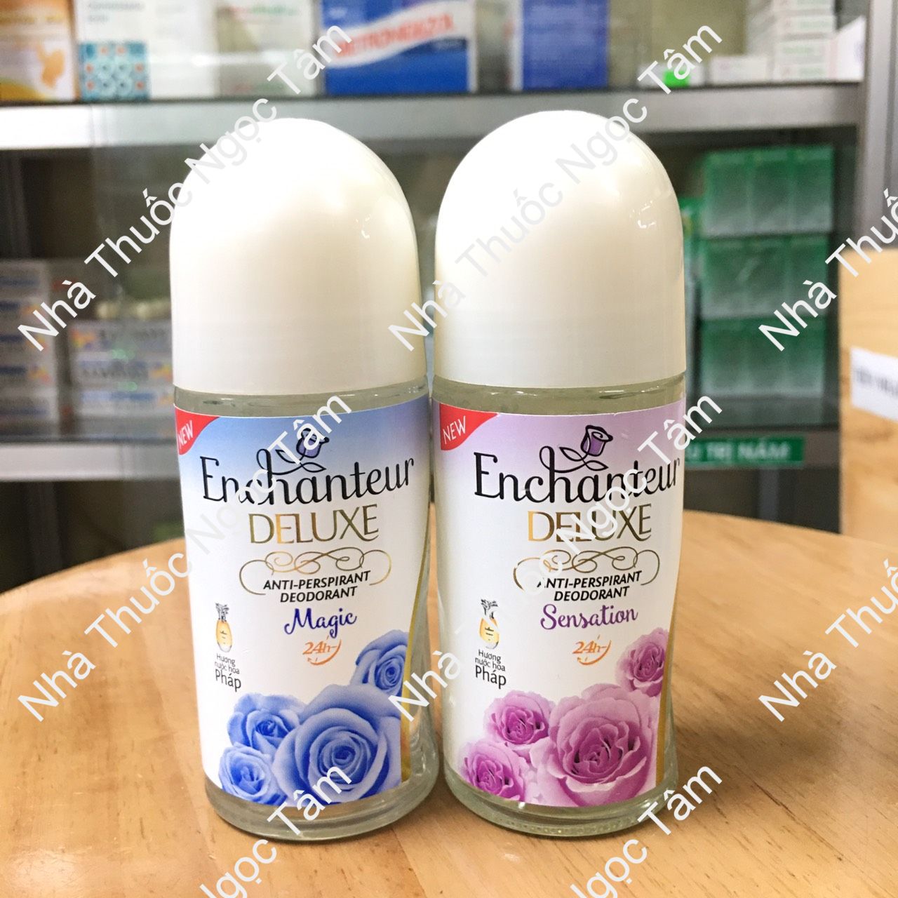 [Ảnh thật] Lăn khử mùi Enchanteur dạng sữa hương nước hoa