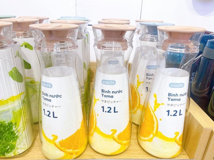 BÌNH NƯỚC YAMA 1.2L nhựa inochi