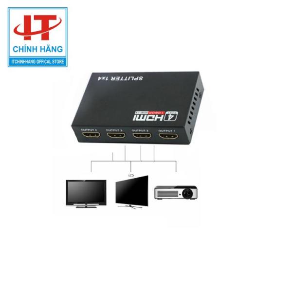 Bảng giá Bộ chia từ 1 cổng HDMI ra 4 cổng HDMI - HDMI Splitter 1x4 cổng Phong Vũ