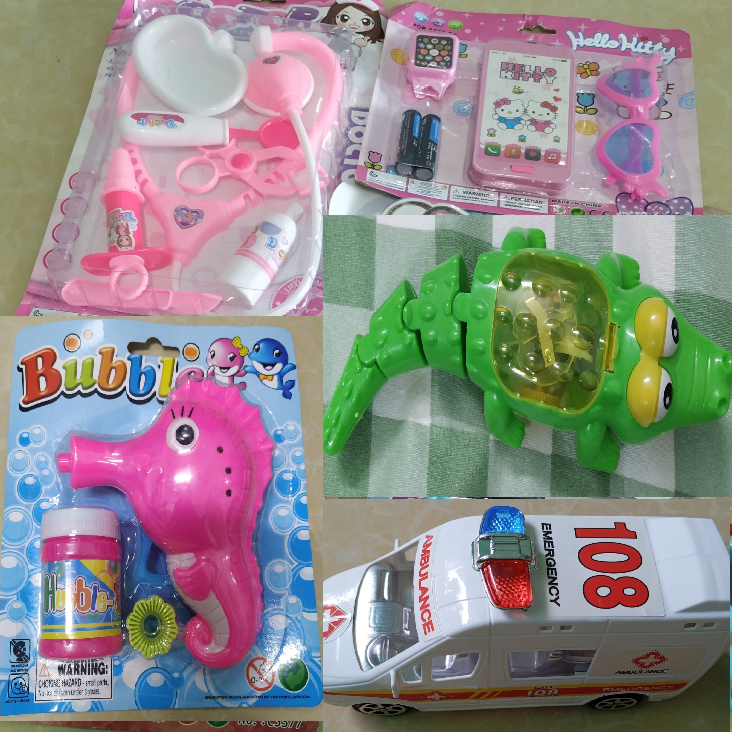 Combo 5 món đồ chơi đồng giá 100K