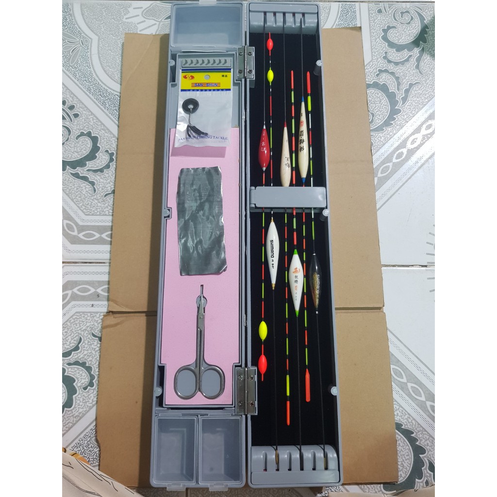 Combo Hộp Đựng Phao Câu Cá