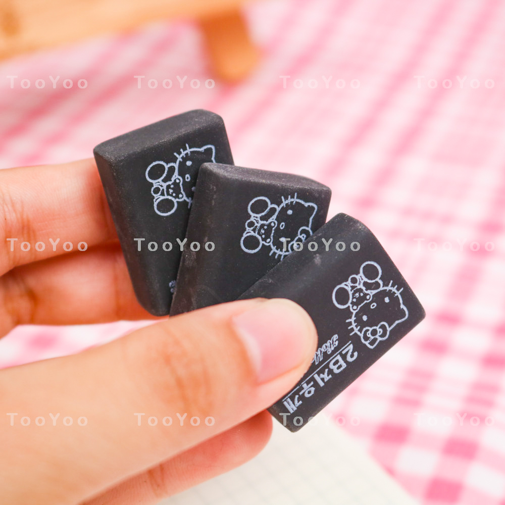 Cục gôm đen hình Hello Kitty dễ thương cute TooYoo BK00610