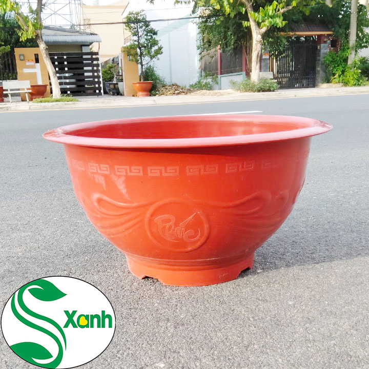 Chậu Trồng Cây T48 Đỏ