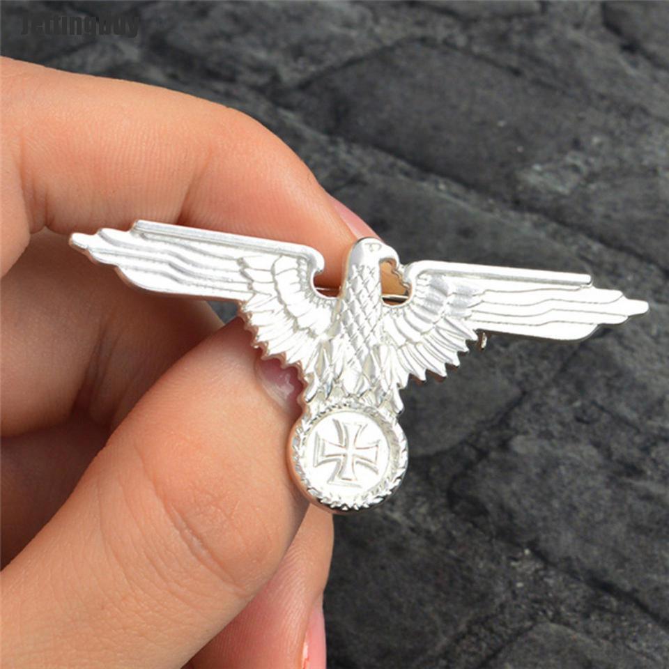 Eagle Military Cross Animal Collar Brooch Pins Badge Corsage Brooch Jewelry