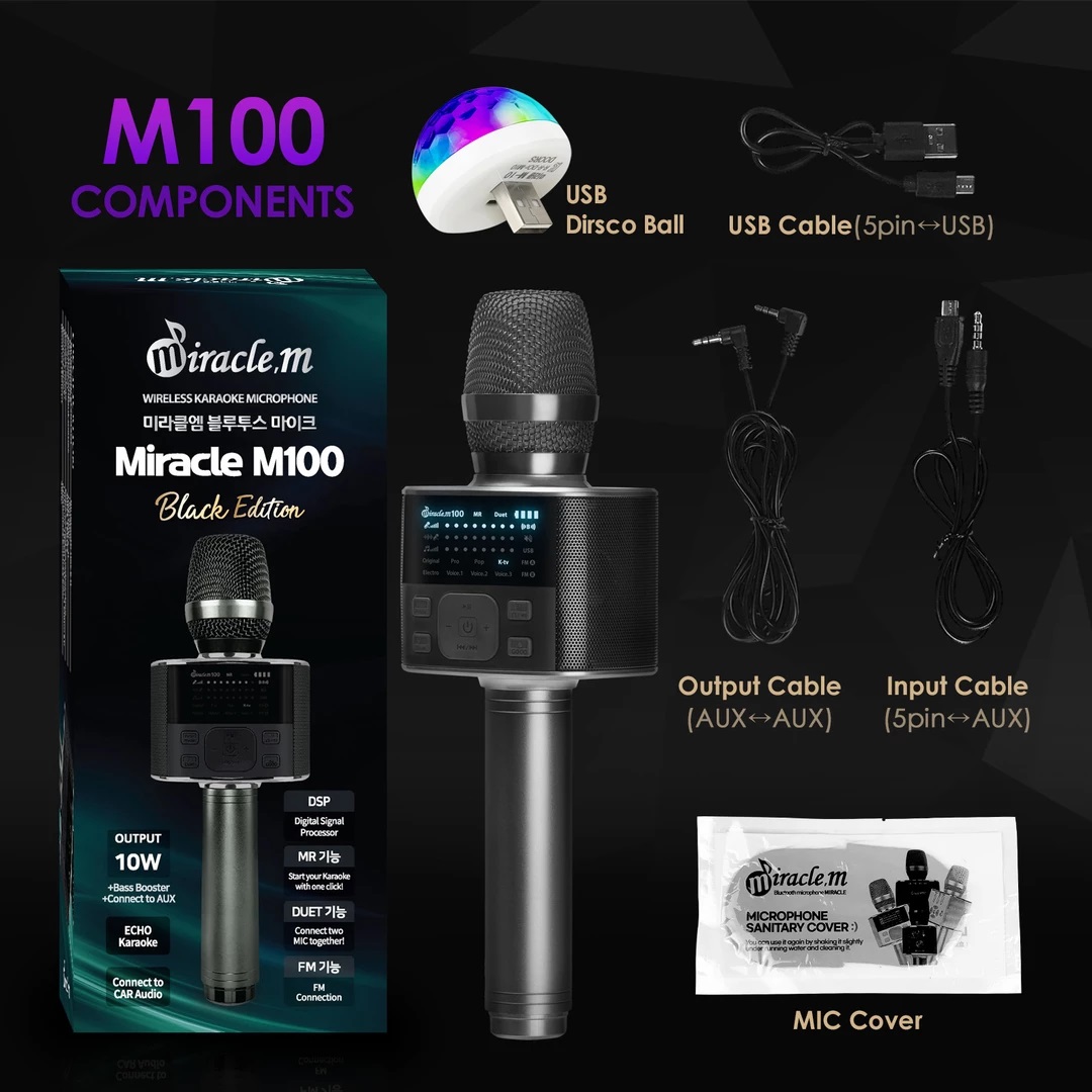 Micro Bluetooth Miracle M100 Hàn Quốc